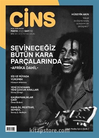 Cins Aylık Kültür Dergisi Sayı:92 Mayıs 2023