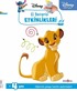 Disney Eğitsel Simba El Becerisi Etkinlikleri Yazıya Hazırlık