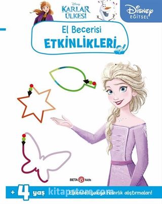 Disney Eğitsel Karlar Ülkesi El Becerisi Etkinlikleri Yazıya Hazırlık