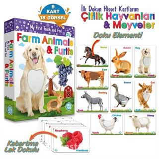 Dokun Hisset Çiftlik Hayvanları Ve Meyveler (409098)
