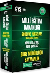 2023 MEB Görevde Yükselme Sınavlarına Hazırlık Konu Anlatımlı Soru Bankası Şube Müdürlüğü - Saymanlık