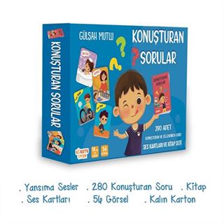 Konuşturan Sorular - Ses Kartları ve Kitap Seti