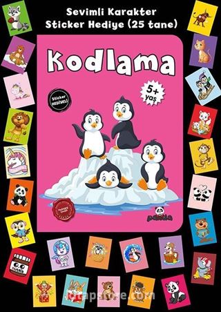 Kodlama 5+ Yaş Stickerlı