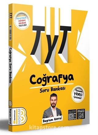 2024 TYT Coğrafya Tamamı Çözümlü Soru Bankası Öğrenme Pekiştirme Kendini Deneme Testleri