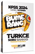2024 KPSS Genel Yetenek Bumerang Türkçe Tamamı Çözümlü Soru Bankası