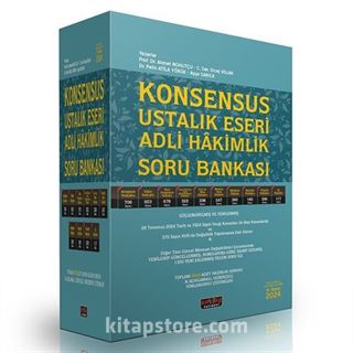 Konsensus Ustalık Eseri Adli Hakimlik Soru Bankası