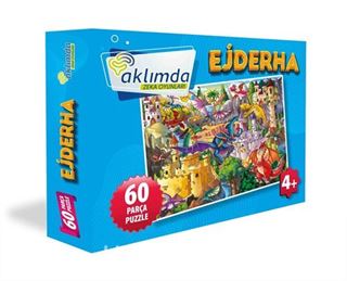 60 Parça Puzzle - Ejderha