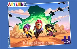 60 Parça Puzzle Brawl Stars