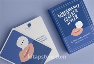 Konuşmamız Gereken Şeyler: E, Daha Daha Nasılsın? (Kutulu Konuşma Kartları)