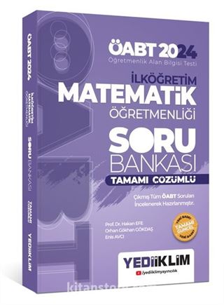 2024 ÖABT İlköğretim Matematik Öğretmenliği Tamamı Çözümlü Soru Bankası