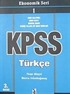 KPSS Ekonomik Seri 1 / Türkçe