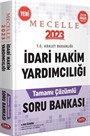 Mecelle İdari Hakim Yardımcılığı Tamamı Çözümlü Soru Bankası