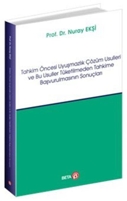 Tahkim Öncesi Uyuşmazlık Çözüm Usulleri ve Bu Usuller Tüketilmeden Tahkime Başvurulmasının Sonuçları