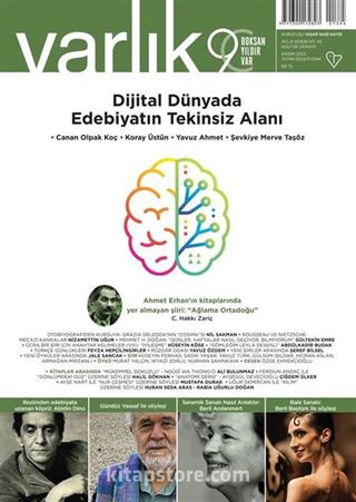 Varlık Edebiyat ve Kültür Dergisi Kasım 2023
