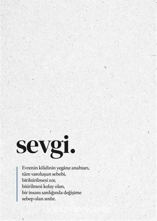 Sevgi Defteri - Çizgili