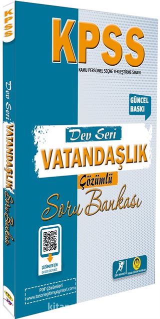 2024 KPSS Dev Seri Vatandaşlık Çözümlü Soru Bankası