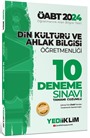 2024 ÖABT Din Kültürü ve Ahlak Bilgisi Öğretmenliği Tamamı Çözümlü 10 Deneme Sınavı
