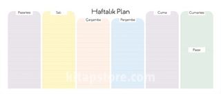 Haftalık Planlayıcı Yatay 2