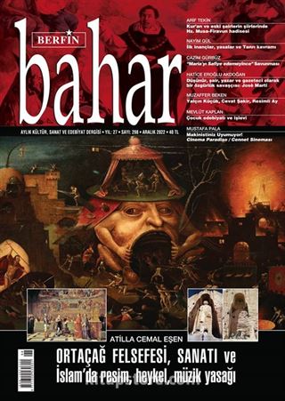Berfin Bahar Aylık Kültür Sanat ve Edebiyat Dergisi Sayı:298 Aralık 2022