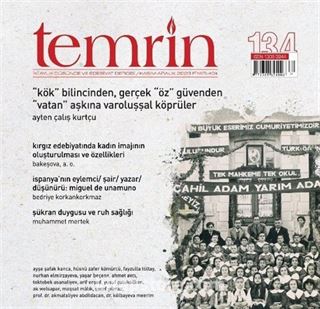 Temrin İki Aylık Edebiyat Dergisi Kasım - Aralık 2023