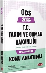 ÜDS T.C. Tarım ve Orman Bakanlığı Ünvan Değişikliği Sınavı Ortak Konular Konu Anlatımlı