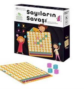 Sayıların Savaşı Zeka ve Akıl Oyunu 7+ Yaş 2 Oyuncu