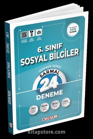 6. Sınıf Sosyal Bilgiler 24'lü Sarmal Deneme