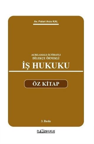 İş Hukuku Öz Kitap