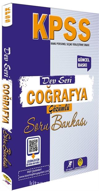 2024 KPSS Dev Seri Coğrafya Soru Bankası