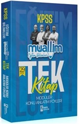 2024 KPSS Muallim Eğitim Bilimleri Tek Kitap Modüler Konu Anlatım Föyleri