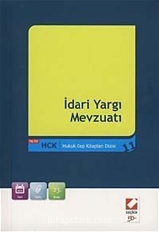 İdari Yargı Mevzuatı (Hukuk Cep Kitapları 11)