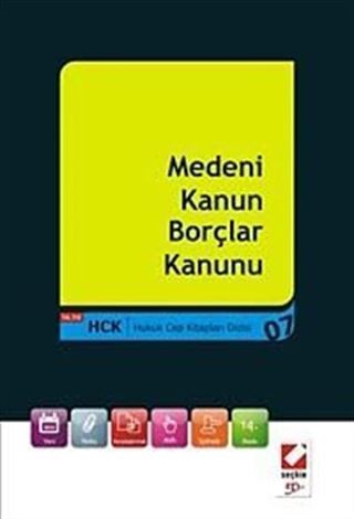 Medeni Kanun-Borçlar Kanunu (Hukuk Cep Kitapları 07)
