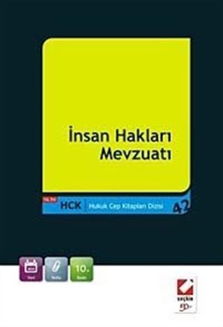 İnsan Hakları Mevzuatı (Hukuk Cep Kitapları 42)