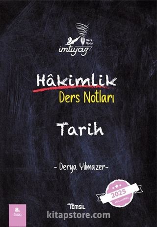 İmtiyaz Hakimlik Ders Notları Tarih