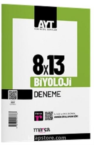 2025 AYT Biyoloji 8 Deneme Tamamı Video Çözümlü