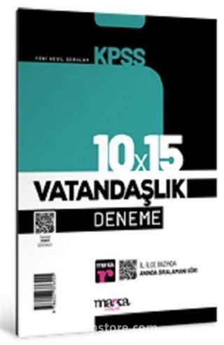 2025 KPSS Vatandaşlık 10x15 Deneme Tamamı Video Çözümlü