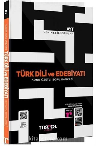 2025 AYT Türk Dili ve Edebiyatı Konu Özetli Yeni Nesil Soru Bankası Tamamı Video Çözümlü