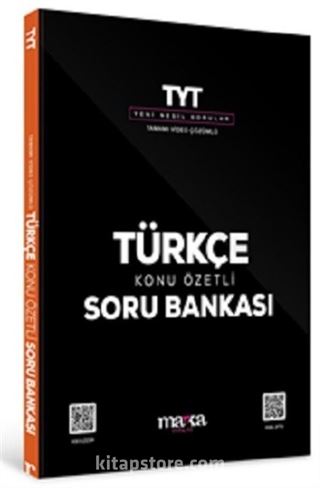 2025 TYT Türkçe Konu Özetli Soru Bankası Tamamı Video Çözümlü