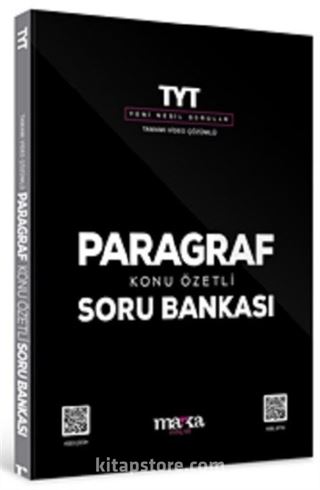 2025 TYT Paragraf Konu Özetli Yeni Nesil Soru Bankası Tamamı Video Çözümlü