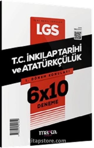 2025 LGS 1.Dönem Konuları T.C. İnkılap Tarihi ve Atatürkçülük 6 Deneme