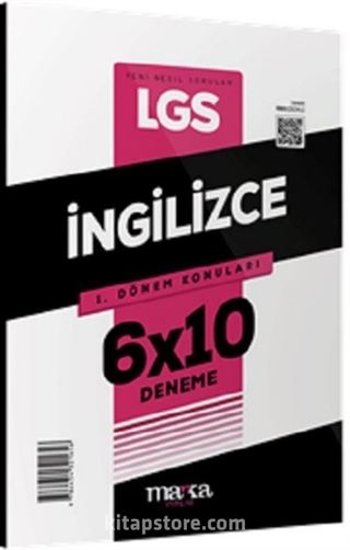2025 LGS 1.Dönem Konuları İngilizce 6 Deneme