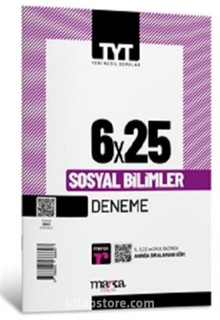 2025 TYT Sosyal Bilimler 6 Deneme Tamamı Video Çözümlü