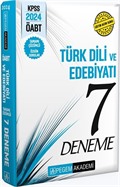 2024 KPSS ÖABT Türkdili ve Edebiyatı Öğretmenliği Tamamı Çözümlü 7 Deneme
