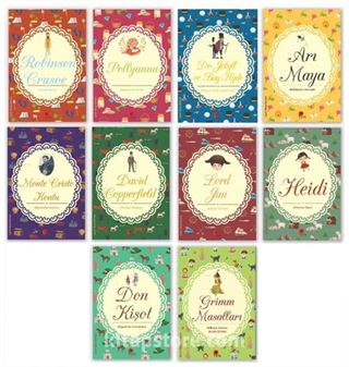 Çocuk Klasikleri Seti 10 Kitap (8 Yaş ve Üzeri)