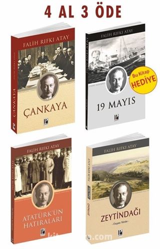 Çankaya-Zeytindağı-Atatürk'ün Hatıraları 4 Al 3 Öde Seti 1 (19 Mayıs Hediye)
