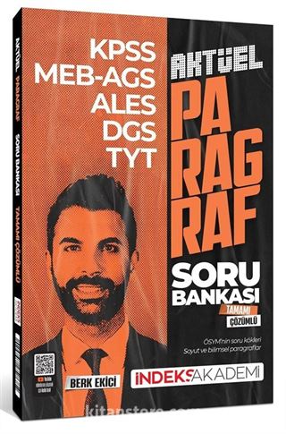 KPSS MEB-AGS ALES DGS TYT Aktüel Paragraf Soru Bankası Çözümlü