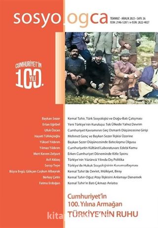 Sosyologca Dergisi Sayı:26