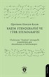 Kazım Stenografisi ve Türk Stenografisi