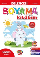 Eğlenceli Boyama Seviye 3 (4-5 Yaş)