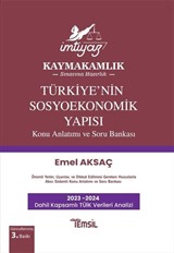 İmtiyaz Türkiye'nin Sosyoekonomik Yapısı Konu Anlatımı ve Soru Bankası